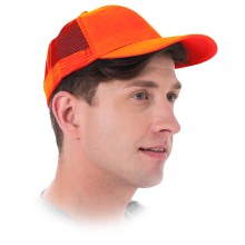  Czapka z daszkiem REIS CZMESH P Pomarańczowa