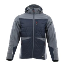 Kurtka hybrydowa SARA COMFORT WINTER (1-63-630-70-22) Szary/Granatowy