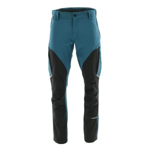 Spodnie w pas SARA LIGHTFLEX (1-05-515-80-25) Petrol/Czarny