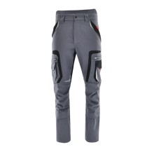 Spodnie robocze w pas SARA DRAGON (1-05-570-71-25), szary/czarny