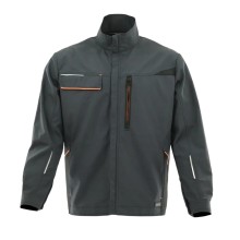 Bluza robocza SARA POSEJDON NEW (1-04-225-26-36), grafitowo-pomarańczowa