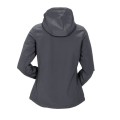 Kurtka softshell PLANAM UNIT DAMEN (3736) damska szaro czerwona