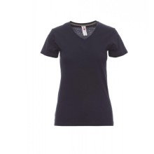 Koszulka damska PAYPER V-NECK, Granatowy