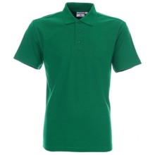 Koszulka polo męska PROMOSTARS COTTON 57 42250, Zielony Szmaragdowy