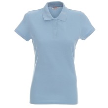 Koszulka polo damska PROMOSTARS LADIES' COTTON 46 42195, Błękitny
