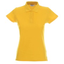 Koszulka polo damska PROMOSTARS LADIES' COTTON 24 42195, Żółty