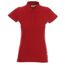 Koszulka polo damska PROMOSTARS LADIES' COTTON 30 42195, Czerwony