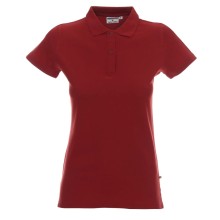 Koszulka polo damska PROMOSTARS LADIES' COTTON 72 42195, Bordowy