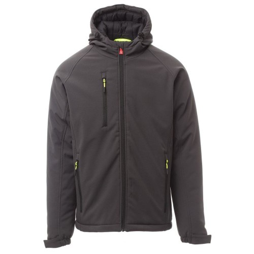 PAYPER Kurtka softshell ocieplana GALE PAD kAntracytCzarny_wynik.jpg