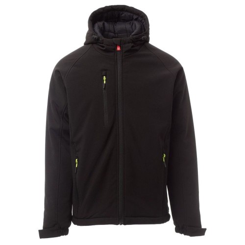 PAYPER Kurtka softshell ocieplana GALE PAD kCzarny_wynik.jpg