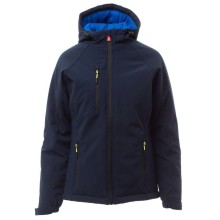 Kurtka softshell ocieplana PAYPER GALE PAD, granatowy