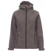 Kurtka softshell damska PAYPER GALE LADY, szary