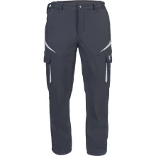 Spodnie w pas softshell ocieplane CERVA EMERTON STR, czarny