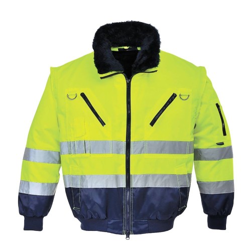 PORTWEST Kurtka PW ocieplana, ostrzegawcza PJ50 3w1 kŻółtyGranat_wynik.jpg