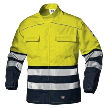 Bluza SIR SAFETY HV SUPERTECH Multinorma, Żółty/Granatowy