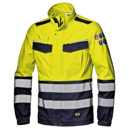 SIR SAFETY Bluza HV SUPERTECH STRETCH Multinorma k Żółty Gran_wynik.jpg