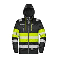 Bluza Ostrzegawcza Sir Safety Contrast, Czarno-Żółta
