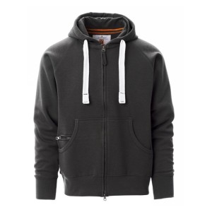 Bluza męska z kapturem PAYPER DALLAS+, antracytowy