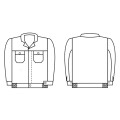 Bluza Robocza Norman Standard, SARA, niebieska