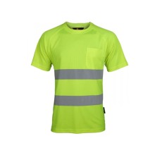 Koszulka T-shirt ostrzegawczy BETA VIZWELL VWTS01-BY - odblaskowy - żółty